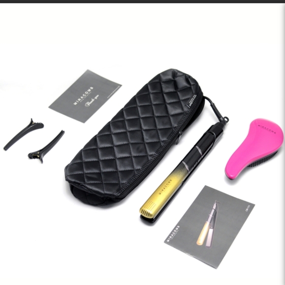 Miracomb Titanium Flat Iron Hair Straightener New/ SEALED - Picture 4 of 10